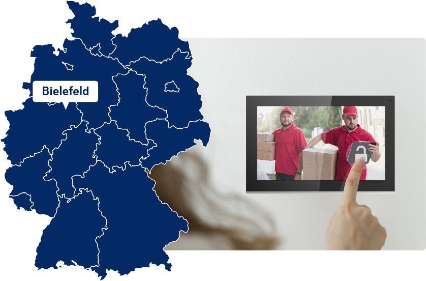 Türsprechanlagen in Bielefeld